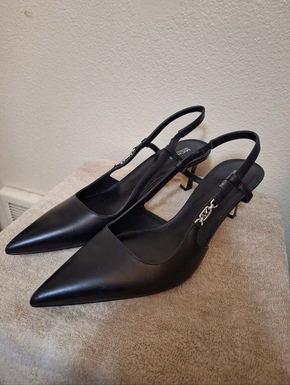 Michael Kors Black Heels 9.5